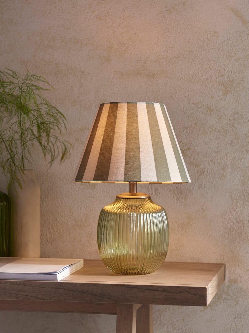John Lewis bold stripe tapered lampshade 16.5x25cm, UK version