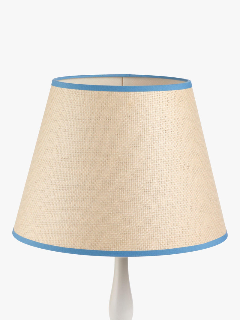 John Lewis woven raffia taped lampshade, UK version
