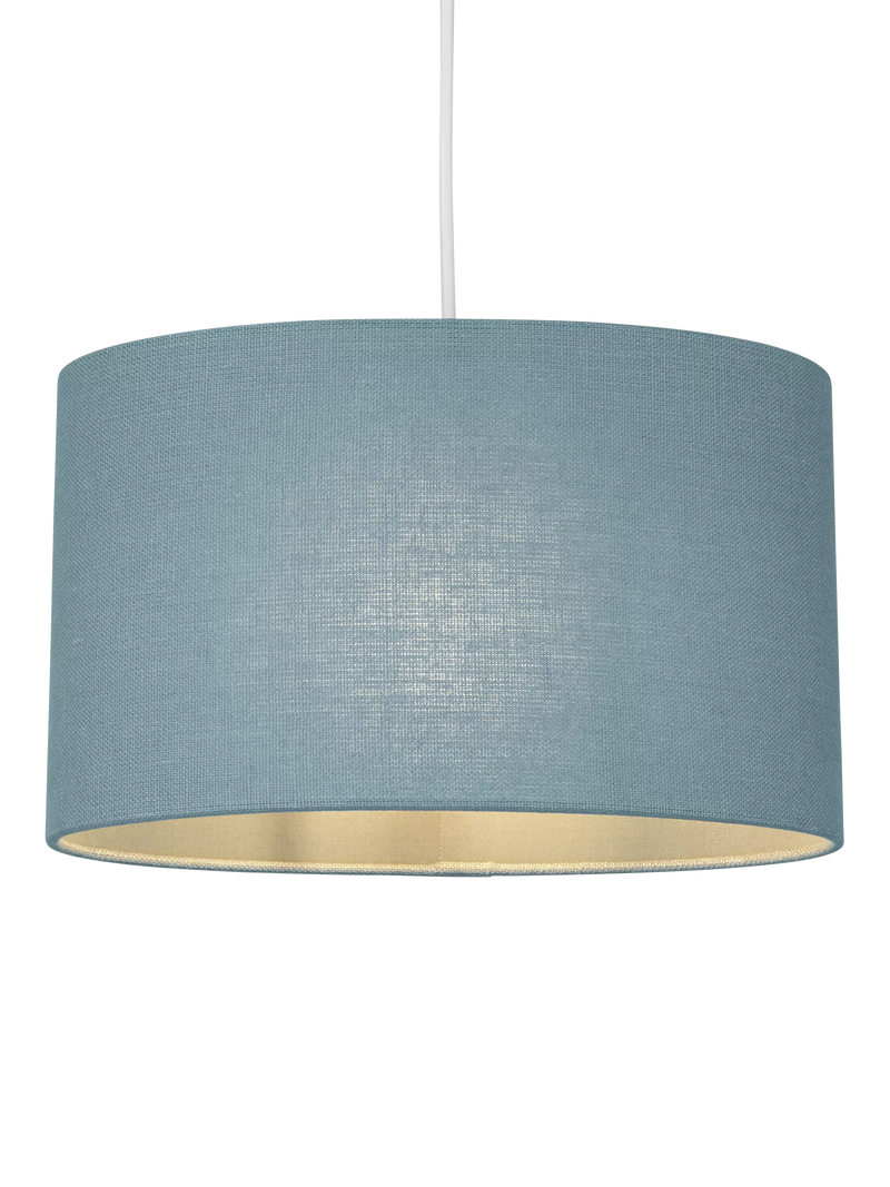 John Lewis Sophia Pure Linen Oval Lampshade
