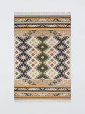 John Lewis flatweave rug green multi geometric 120x180cm - British product