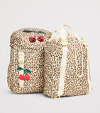 Konges Sløjd leopard print clover backpack 12L (British brand)
