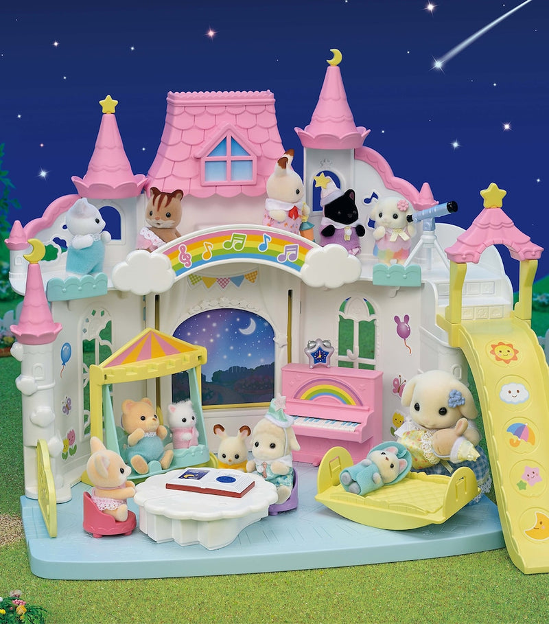 Sylvanian Families Sunny Castle Nursery playset (British brand)