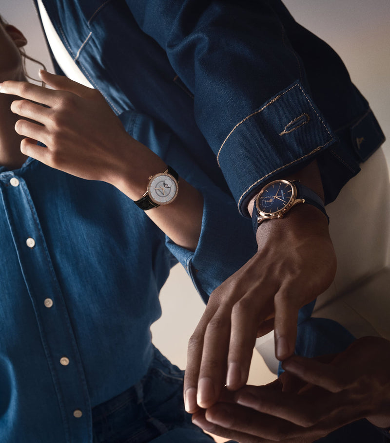 Jaeger-LeCoultre Master Ultra Thin Moon watch 39mm, imported from the UK