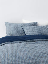 John Lewis John Lewis Rusa Pure Cotton Percale Duvet Cover Set, Single, 200 Thread Count- Buy online at McGrocer