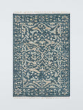John Lewis hand knotted Amrita Ziegler blue rug, UK version
