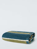 John Lewis reversible stripe hand towel 90x50cm, UK version