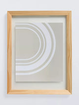 John Lewis Pine Wood Floating Poster Frame Natural Photo Frame