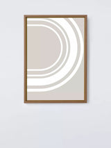 John Lewis John Lewis Aluminium Poster Frame & Mount, Walnut- Buy online at McGrocer