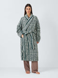 X Collagerie Ikat Unisex Bath Robe