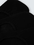 John Lewis invisible trainer liner socks pack of 3 black - British product