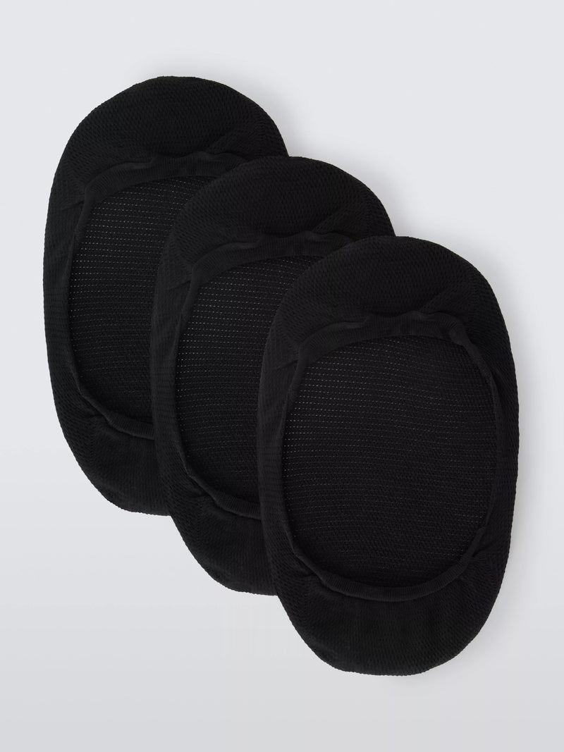 John Lewis micro mesh liner socks pack of 3 (British brand)