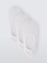 John Lewis John Lewis Invisible Trainer Liner Socks, Pack of 3- Buy online at McGrocer