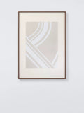 John Lewis aluminium poster frame walnut finish (British brand)