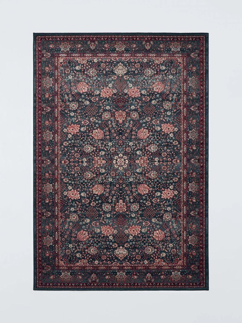 John Lewis Royal Heritage floral rug green 160x240cm, UK version