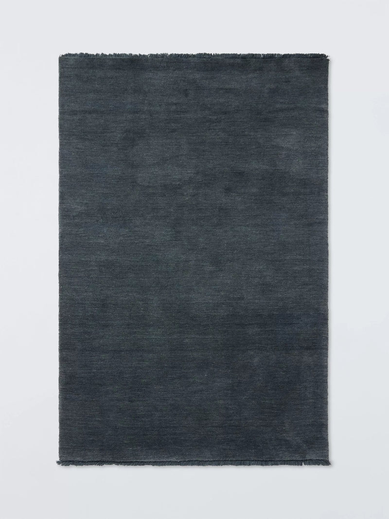 John Lewis plain hand woven New Zealand wool rug, UK version