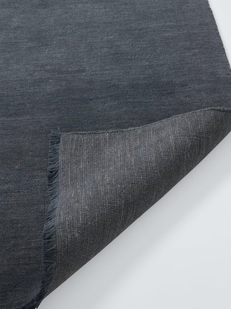 John Lewis plain hand woven New Zealand wool rug, UK version