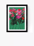 EAST END PRINTS Garima Dhawan Orchids 8 Framed Print 60x80cm