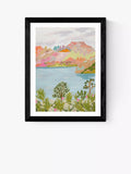 East End Prints Kartika Paramita Studio 'Sendu' Framed Print 60x80cm