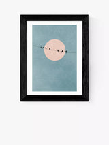 John Lewis EAST END PRINTS Kubistika 'The Beauty Of Silence' Framed Art Print, 40x50cm- Buy online at McGrocer