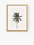 EAST END PRINTS Sisi und Seb 'Palm Tree I' gerahmtes Bild, 40x50cm