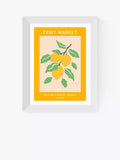 EAST END PRINTS Luxe Poster Co. Brixton Farmers Market Framed Print 30x40cm