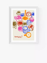 John Lewis EAST END PRINTS SimplyExtraJordanary 'Another' Framed Art Print 30x40cm- Buy online at McGrocer