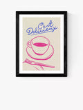 EAST END PRINTS C'est Delicieux framed print - British product