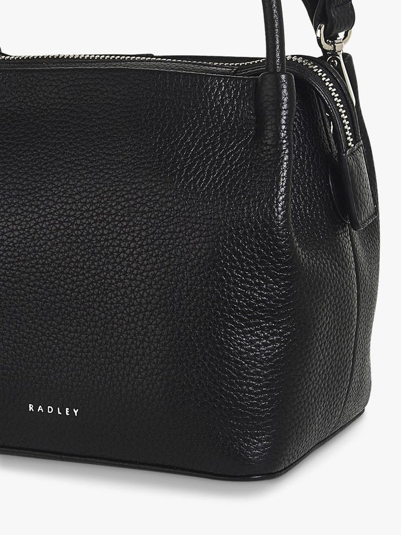 Radley Ivydale Road grab bag in grained leather, imported from the UK