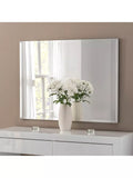 Yearn facettierter Glasrechteckspiegel 102x76cm - Britisches Produkt