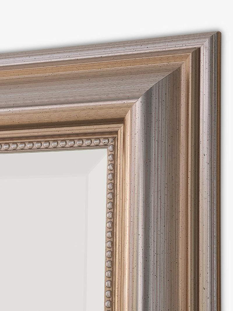 Yearn beaded rectangular wall mirror 104x76cm (British brand)