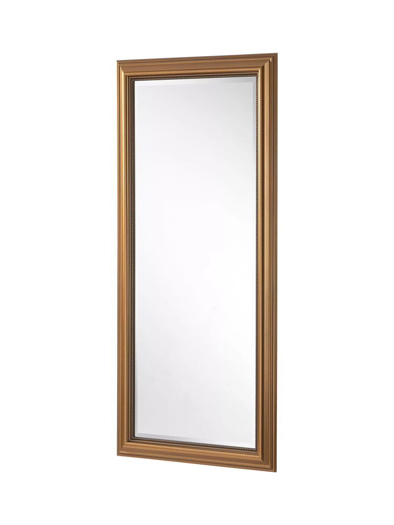 Yearn beaded rectangular wall mirror 104x76cm (British brand)