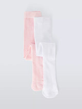 John Lewis John Lewis Baby Textured Organic Cotton Rich Tights Pack of 2 Multi- Buy online at McGrocer