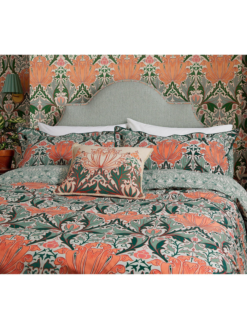 Morris & Co. Helena cotton bedding double, imported from the UK