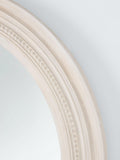 John Lewis round hand-carved coastal wall mirror 80cm (British brand)