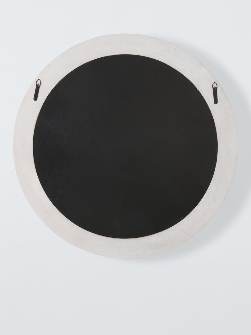 John Lewis round hand-carved coastal wall mirror 80cm (British brand)