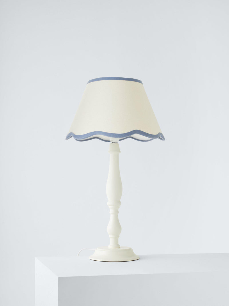 John Lewis scallop tapered lampshade 25cm diameter - British product