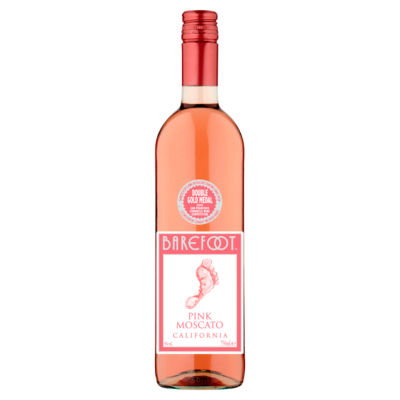 ASDA Barefoot Pink Moscato Rosé Wine 750ml- Buy online at McGrocer