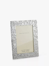 Lancaster and Gibbings Goodleigh Floral Photo Frame in Pewter