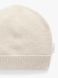 Purebaby textured beanie Wheat Melange - British product