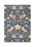 Morris & Co. Pure Strawberry Thief Rug - Crimson L200 x W140cm