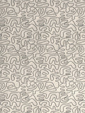 John Lewis grey scribble print lined eyelet curtains, UK version