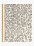 John Lewis grey scribble print lined eyelet curtains, UK version