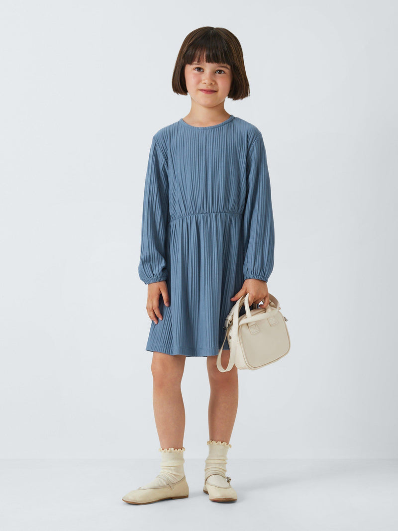 John Lewis ANYDAY Kids' Dress Blue, imported from the UK