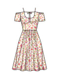 Simplicity S9950 spaghetti strap dress pattern, imported from the UK