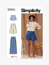John Lewis Simplicity Misses Shorts and Pants Sewing Pattern S9955- Buy online at McGrocer