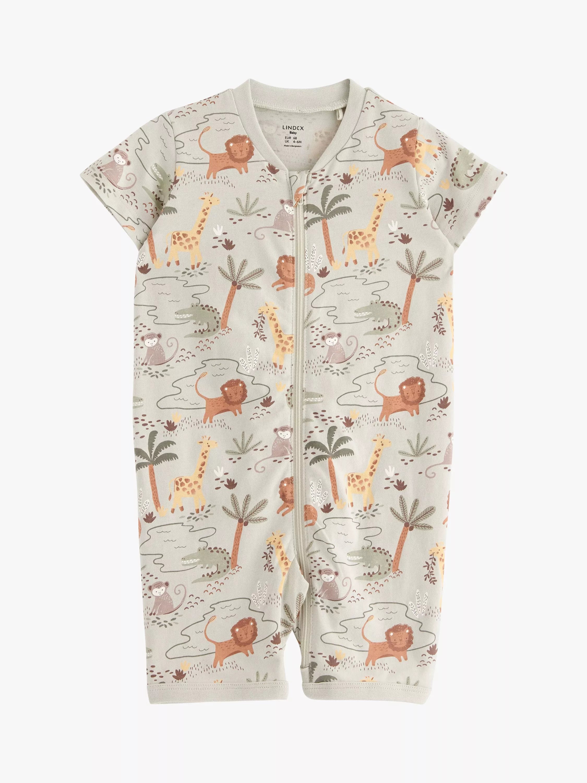 Lindex Baby Organic Cotton Jungle Bodysuit - McGrocer