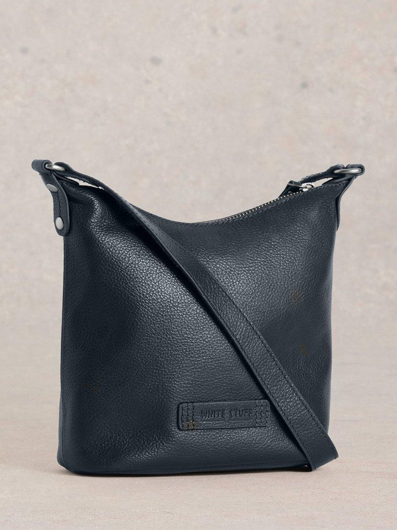 White Stuff Mini Fern crossbody bag pure black - British product
