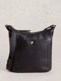 White Stuff Mini Fern crossbody bag pure black - British product