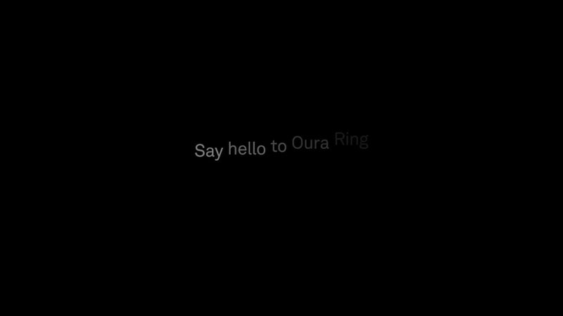 Oura Ring Gen3 Horizon Bague Intelligente Or, importée du Royaume-Uni