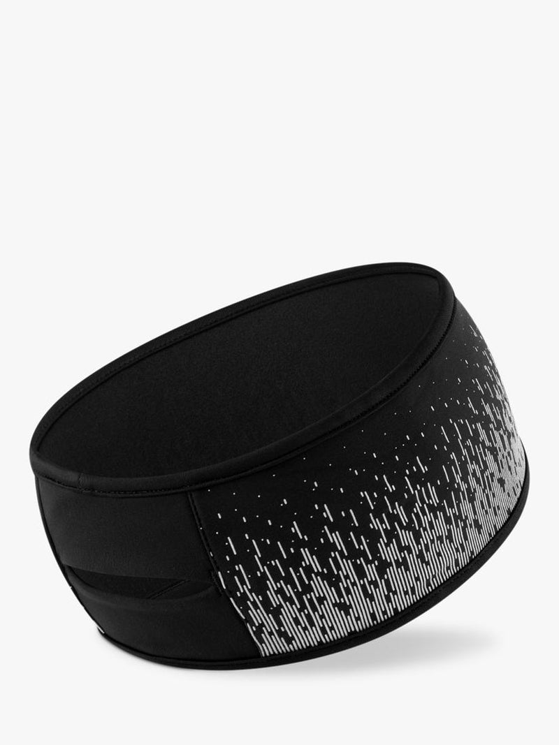 Ronhill Laufstirnband Schwarz Reflektierend, importiert aus Großbritannien